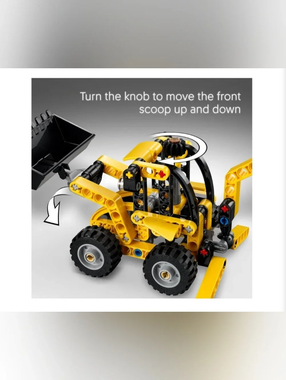 LEGO Technic Backhoe Loader. NWT Ages 7+ 104 Pieces
